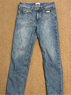 LOFT Petite Boyfriend Jeans